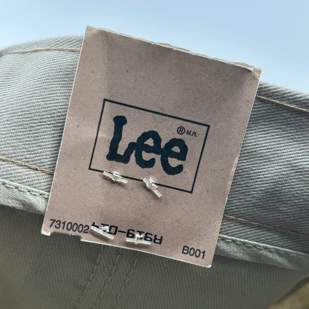 BUNDLE Lee Mens Plain Front Relaxed Fit Tapered Leg Chino Pants 40x29 NWT Office - Picture 7 of 14